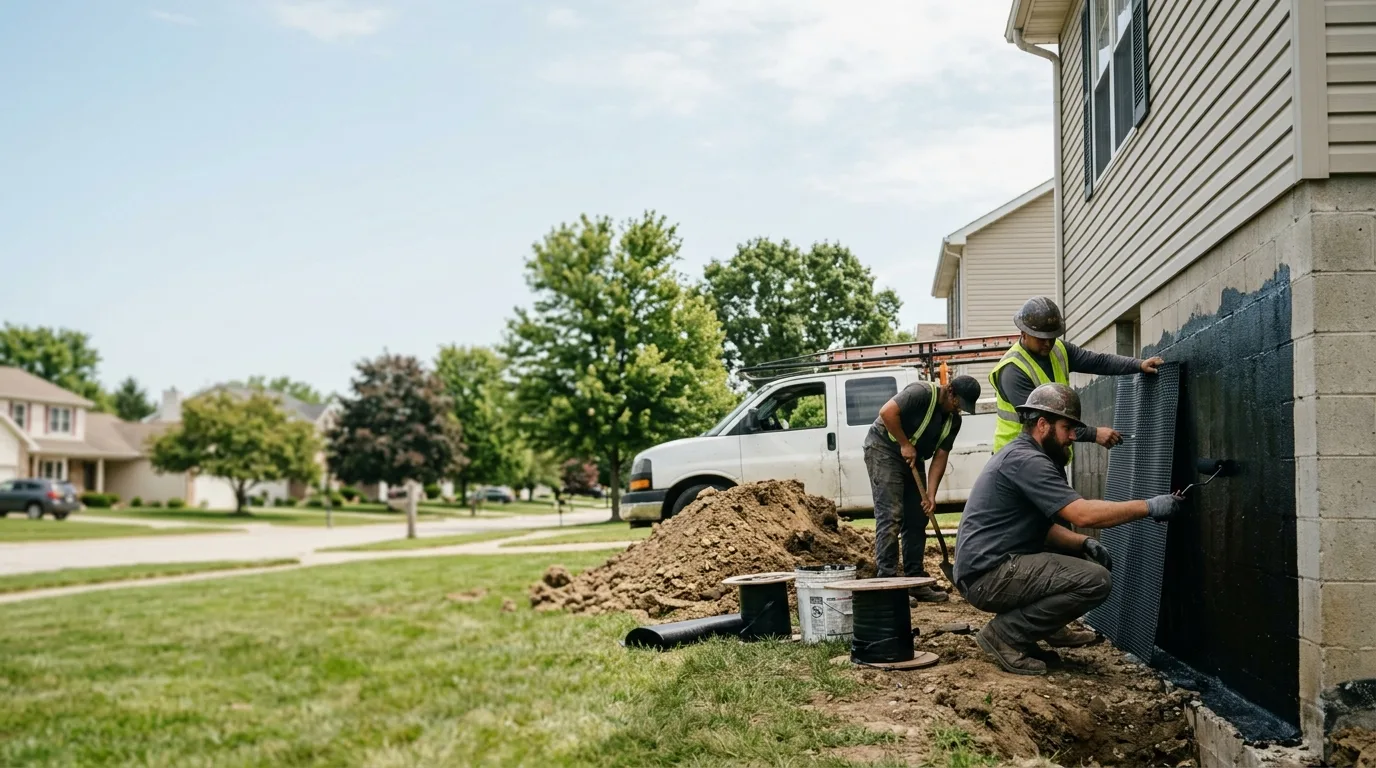 Basement Waterproofing in Urbana, IN near me